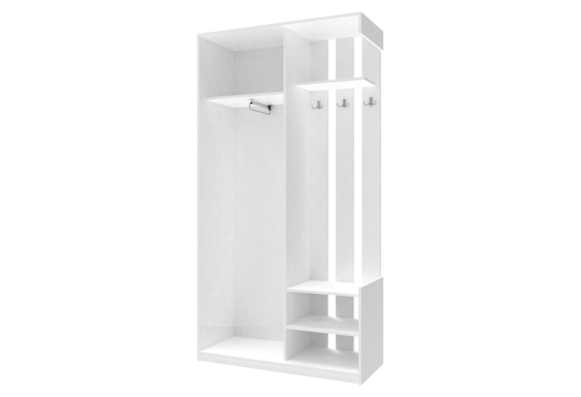 Передпокій City One Door 110х45х210 Білий